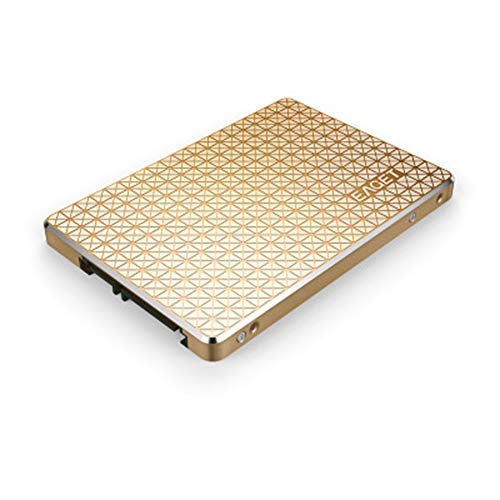 Tragbare SSD 2,5-Zoll-, sturz- und staubdichte Externe Festplatte für PC und Mac,Gold