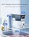 Waterdrop 35-Cup Slim Water Filter Dispenser, Large Capacity Water Filter Pitcher, 200-Gallon Long-Life, 5X Lifetime, Reduces Chlorine, PFOA/PFOS and More, BPA Free, Black (with 1 Filter)