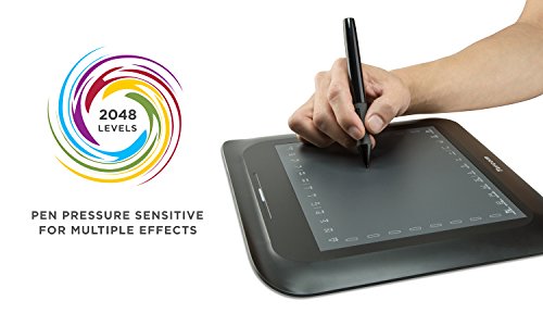 Turcom Ts-6608 Graphic Tablet Drawing Tablets And Pen/Stylus For Pc Mac Computer 8 X 6 Inches Surface Area 2048 Levels Pressure Sensitivity, 5080 Lpi #TOP2