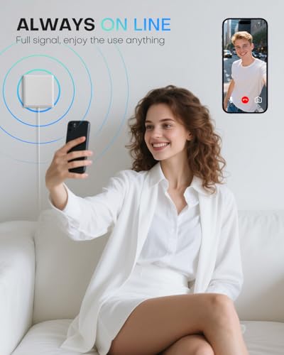 Image of ZORIDA Cell Phone Signal Booster for Home Multi-Room, Cell Phone Boosters for All US Carriers Verizon, AT&T, T-Mobile, Boost 5G 4G to 4,000sq ft, 72dB High Gain Antennas, App 2026 Upgrade Ver 5S Pro