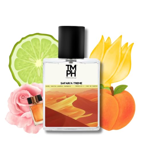 Image of TMPerfumehouse Safari X-treme EDP for Men | Aromatic, Woody & Long Lasting Perfume Spray | Woody, Vanilla & Powdery Fragrance | Luxury Gift for Him | TMPH | 50ml