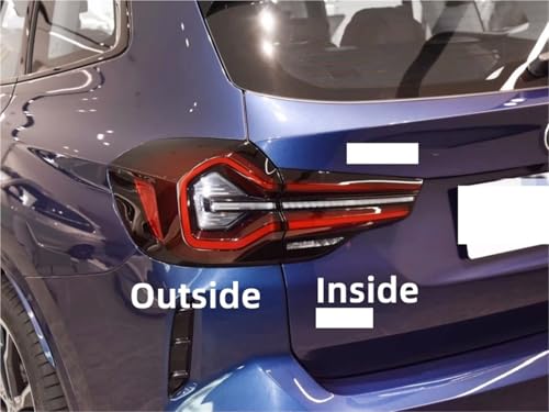 Coque feux arrière BMW X3 brisée solution remplacement verre extérieur - 2