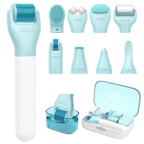 UUPAS 10-in-1 Derma Roller Microneedling Kit