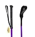 Riding Crop with leather slapper and with NEW 100% Fiberglass shaft, horse whip - Color Choice: Black, Pink, or Purple Size Choice: 24" or 27"