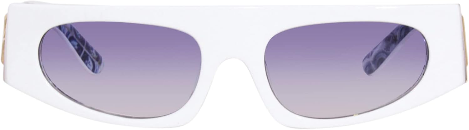 Dolce & Gabbana Sunglasses DG 4411 337119 White On Blue Maiolica
