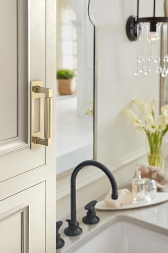 Image of Amerock Medora 3-3 /4 inch Golden Champagne Backplate