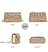 Sweetovo Rhinestones Clutch Purses for Women Chain Shoulder Bags Sparkly Evening Bags for Cocktail Prom Party Wedding (Gold)
