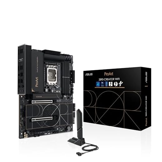 ASUS PROART Z890-CREATOR WiFi Mainboard Sockel Intel LGA1851 (Intel Z890, ATX, PCIe 5.0, DDR5, 10Gb & 2,5Gb-Ethernet, 4X M.2, Thunderbolt 4)
