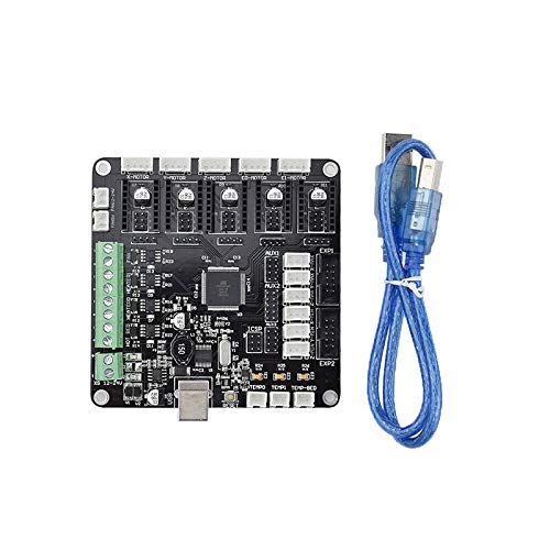 Lysee 3D Printer Parts & Accessories - HOT-PCB Board KFB3.0 3D Controller for Kossel 3DPrinter 2560-MKS Gen-Ramps 1.4 - (Color: Black)