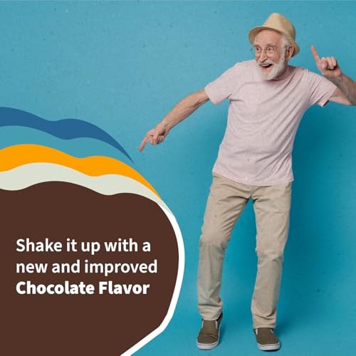 WILD BUCK SlimShake Meal Replacement Shake, High Protein Weight Loss & Lean Meal Shake, Low Carb Protein Blend, Rich in 12 Vitamins & 10 Minerals, Weight Control & Management Protein Shake 15g Protein, 4.1g Dietary Fiber & Digestive Enzymes | Meal Replacement Shake for Men and Women [Chocolate Cream, 500g]