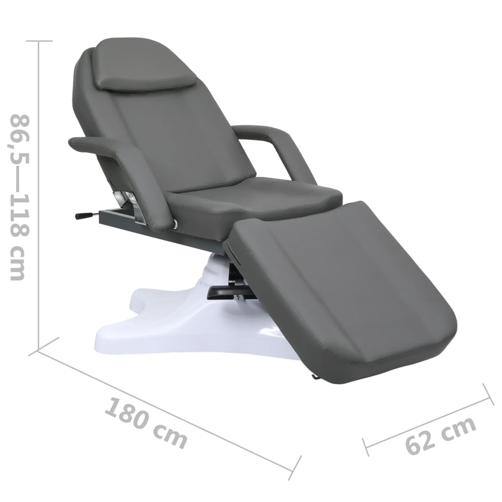 Generisch Massagetisch Grau 180x62x(86,5-118) cm,Gesundheit & Schönheit,Körperpflege,Massage & Entspannung,Massagetische,110263