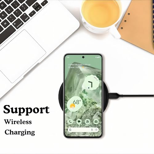 Compatible with Google Pixel 8 Pro Case, Sea Turtle Seaweed Aesthetic Slim Soft TPU Shockproof Protection Clear Case by Generic - Image 5