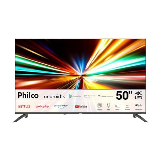 Smart TV 50" Philco 4K LED Android Dolby Audio P50EAA