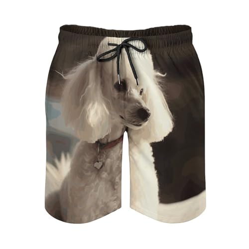 Short de bain pour homme avec doublure maille et séchage rapide