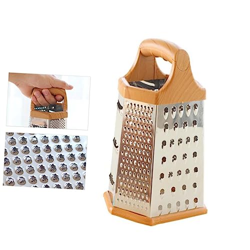 Rallador multifuncional de acero inoxidable de seis caras miniatura 2