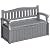 Homall 75 Gallon Outdoor Storage Benches Lockable Deck Box with Waterproof and UV Resistant, Waterproof Storage Box for Patio Furniture, Tools, Cushions (Grey)