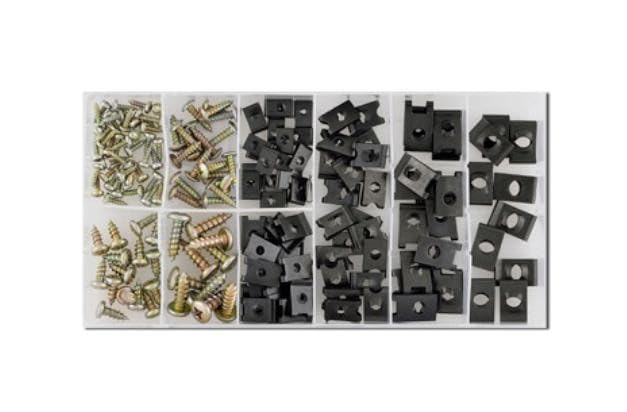 Sonic 4822315 Assortment of Body Bolts and Speed Nuts, Set of 170