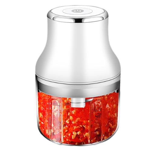 Hachoir électrique rechargeable de 250 ml, mini robot de cuisine - 2