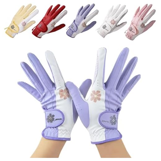 yesntmomo Ladies Women's Golf Gloves Both Hands,Non-Slip Golf Gloves Elastic Fabric Breathable,Left Right Handed rain hot Golf Accessories