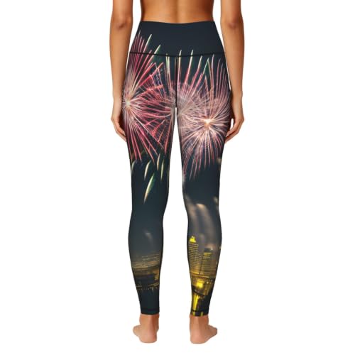 Mallas de yoga opacas con bolsillos que estilizan para correr sin llevar bolso 4