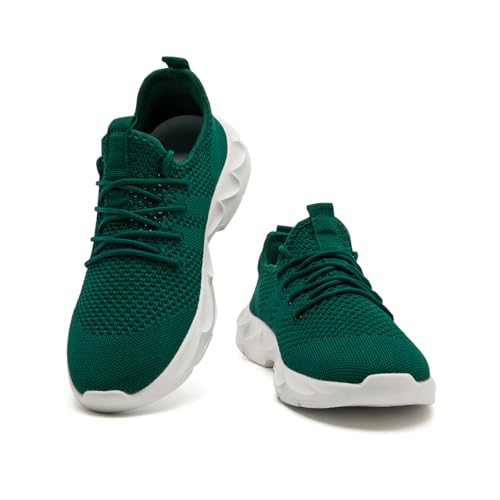Image of Womens Walking Shoes Slip on Running Tennis Sneakers Non Slip Workout Athletic Gym Sports Breathable Mesh Lightweight Comfortable Fashion Casual Soft Sole