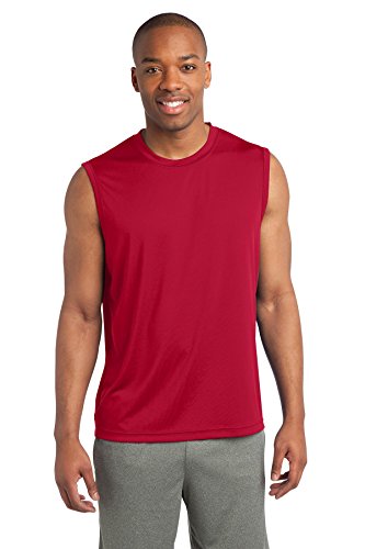 Sport-Tek Sleeveless PosiCharge Competitor Tee 4XL True Red