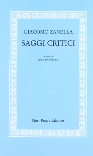 Saggi critici