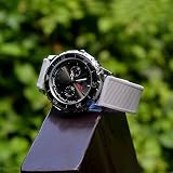 BISONSTRAP Sportowy silikonowy pasek do zegarka 18 mm 20 mm 22 mm 24 mm, szybko zdejmowana gumowa bransoletka zastępcza dla mężczyzn i kobiet, 18mm