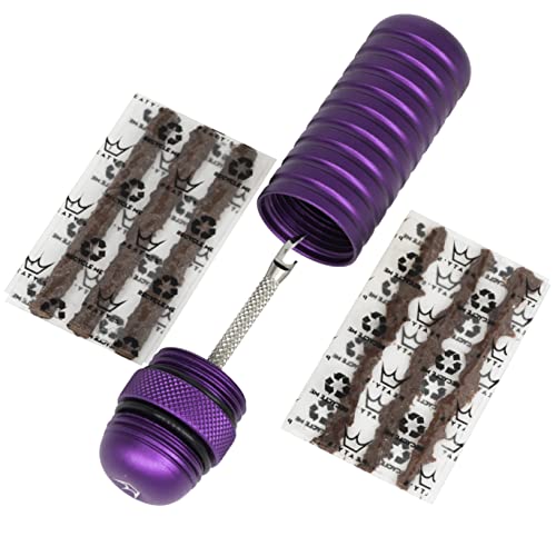 Peaty's Tubeless Bike Tyre Puncture Repair Plugger Kit, for MTB Road & XC Bicycle Tyres, Unique Single-Sided Fork