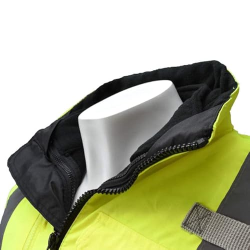 Radians Sj210B-3Zgs-Xl Three-In-One Deluxe Hi-Viz Bomber Jacket, X-Large, Hi-Viz Green #TOP5