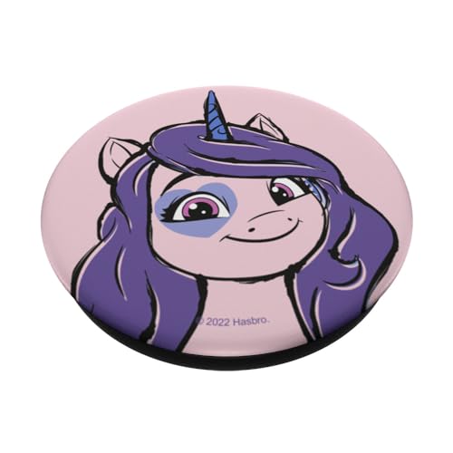 My Little Pony: A New Generation Izzy Big Face Sketch V4 PopSockets Swappable PopGrip, Black - Image 2