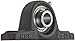 Hub City PB251URX5/8 Pillow Block Mounted Bearing, Normal Duty, High Shaft Height, Relube, Setscrew Locking Collar, Narrow Inner Race, Cast Iron Housing, 5/8" Bore, 1.38" Length Through Bore, 1.188" Base To Height