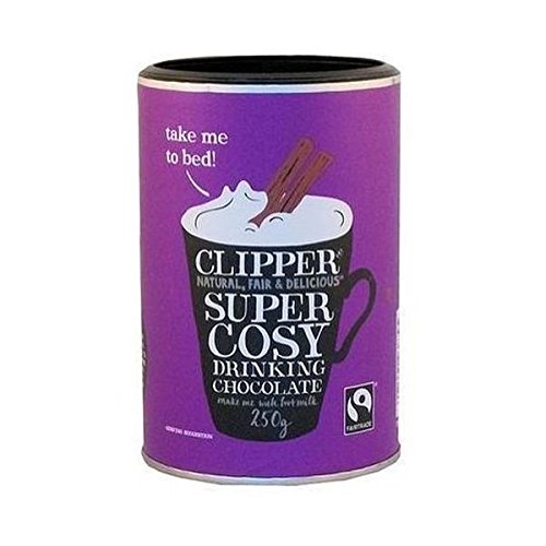 Chocolat à boire Clipper lot de 5 boîtes de 250g pour boisson chaude