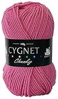 Cygnet Chunky Knitting Yarn 100g 100% Acrylic 813 Pink