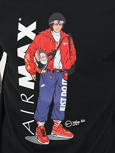 Nike M NSW Tee Manga HYPEMAN T-Shirt, Black, S Uomo : Amazon.it: Moda