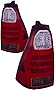 HEADLIGHTSDEPOT Tail Lights Set Right Passenger Left Driver Pair Compatible with 2006-2009 Toyota 4Runner