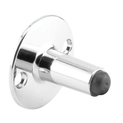 Sentry Supply 650-6638 Door Stop, 2-Inch Projection, Chrome