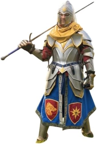 NauticalMart Medieval Knight Steel Paladin Armor Suit - Elven Armor Wearable 18 Gauge Steel LARP & Cosplay Costume for Adults