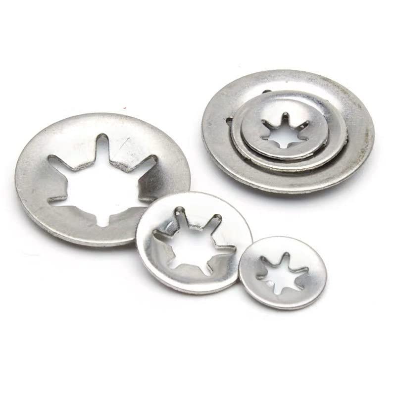Rondelles de palier M2 et M10 en acier 304 contre l'usure par vibrations