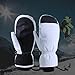 ZEPFJHE Winter Mitten Gloves for Men Women Touchscreens Snow Ski Gloves Cold Weather Gloves with Pockets