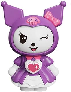 سلسلة مفاتيح عصرية لطيفة للغاية بمقاس كبير متغيرة الوجه مناسبة للتقديم كهدية للشخص المفضل، لون أرجواني