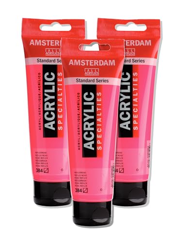 Amsterdam Standard Series Acrylfarbe Tube 120 ml Reflexrosa 384 (17093842)