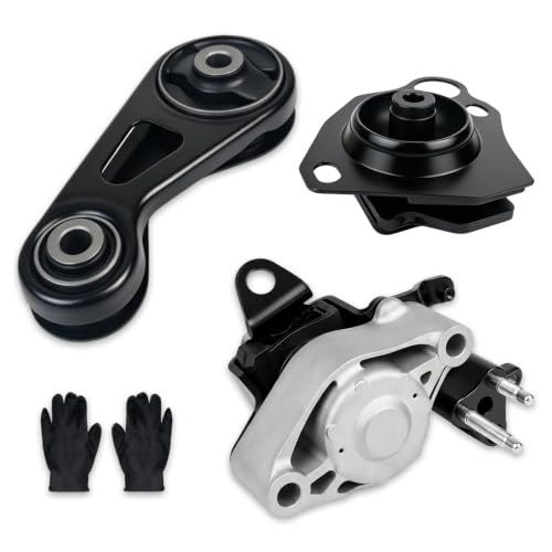 3PCS Engine Motor & Transmission Mount Kit Compatible with 2004-2009 Toyota Prius 1.5L L4 Electric Gas Hybrid Replaces A42029 1230521190 A4246 1230621030 A4248 1236321030