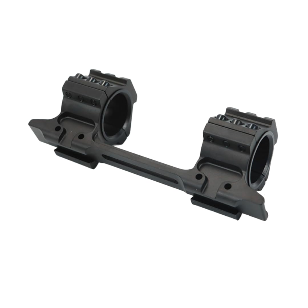 Táctico 25.4 / 30MM Doble Anillo Cantilever Pesado Alcance de Vista Montaje con Nivel de Burbuja montado en el riel de 11MM