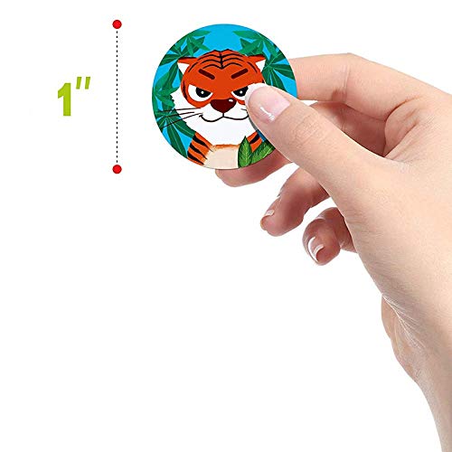 500 stuks dieren cartoon stickers voor kinderen klassieke speelgoed sticker school leraar beloning sticker verschillende… - Image 3