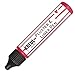 Kreul 49808 - Pluster und Liner Pen rubinrot, 29 ml, Plusterfarbe zum Dekorieren und Verzieren, für Dekoeffekte durch aufplustern im Backofen, mit Bügeleisen oder Fön