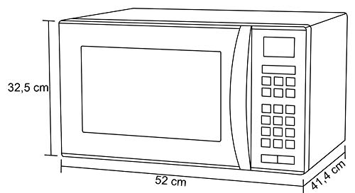 Forno Micro-ondas Panasonic Nn-st674s, 32l, Inox - 220v