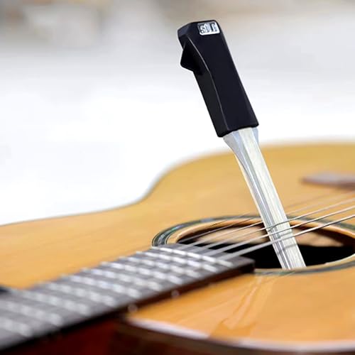 Gitarrenbogen, lässt Gitarre wie Cello/Violine klingen, 2-in-1-Gitarrenbogen, eingebaute Gitarrenplektren, einfaches Ziehen und Zupfen der Saiten