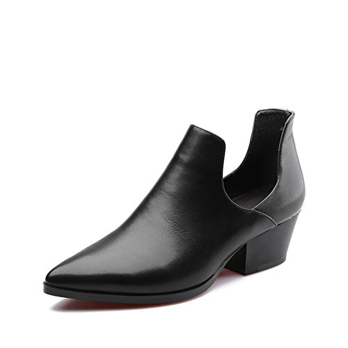 Bottes talon carré confortables et stables pour femme active