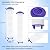 12 Pieces Hydro Jet Shower Head Filter, High Pressure Handheld Vortex Turbo Fan Shower Heads Filter